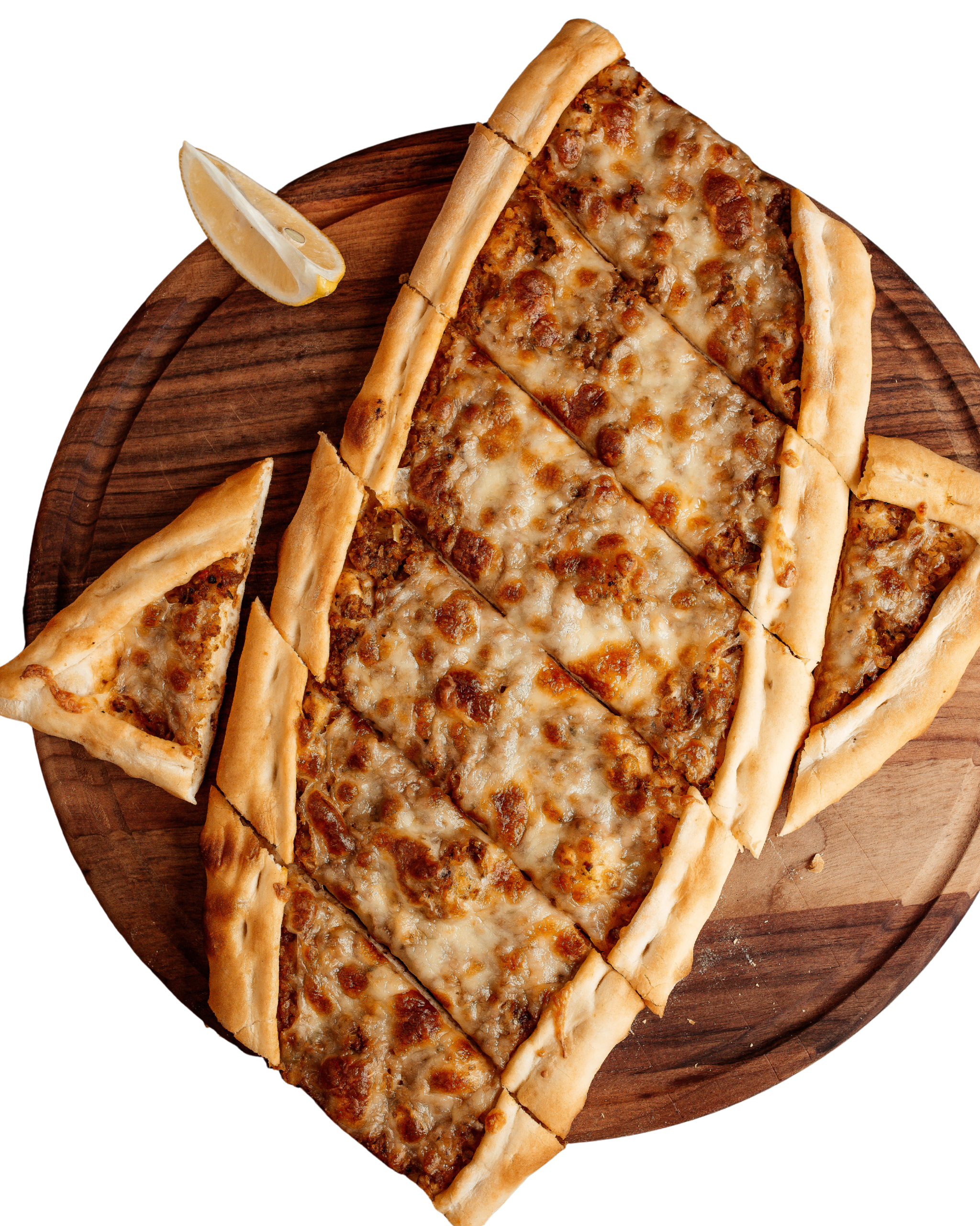 kavurma kaşarlı pide